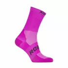 ROGELLI RCS-08  kerékpáros zokni 007.142 Magenta / rózsaszín