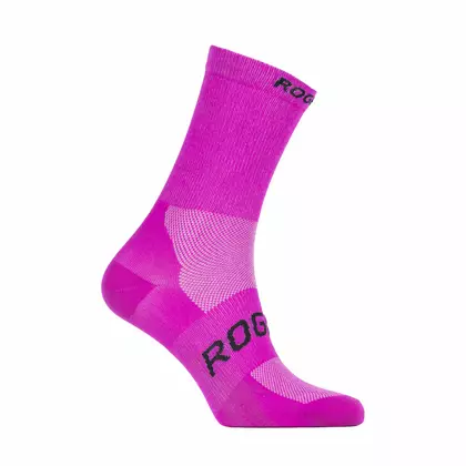 ROGELLI RCS-08  kerékpáros zokni 007.142 Magenta / rózsaszín