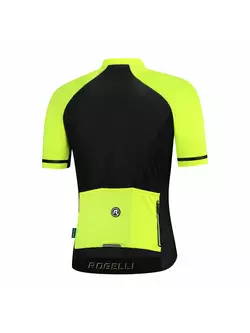 Rogelli Evo 001.093 Férfi kerékpáros mez Fekete/Fluor 