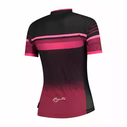 Rogelli Impress 010.161 női kerékpáros mez, bordó / rózsaszín