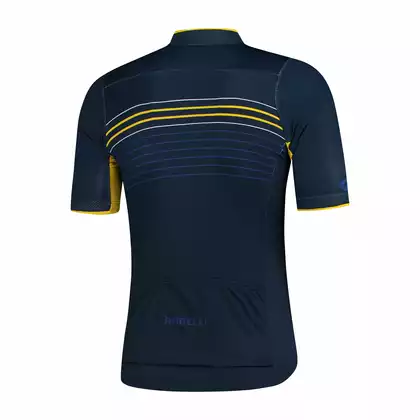 Rogelli Kalon 001.090 férfi kerékpáros mez, kék / sárga