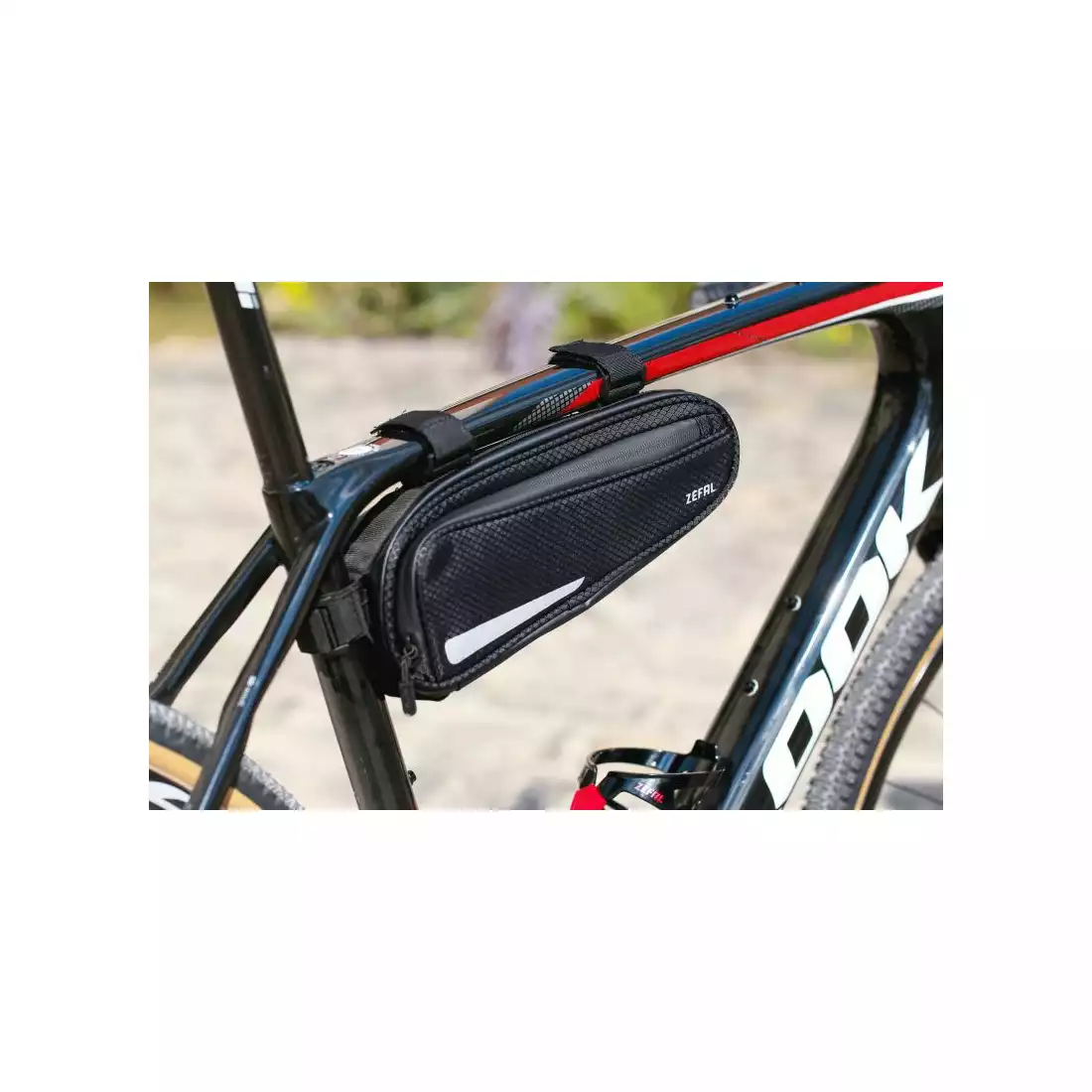 ZEFAL kerékpár táska a keret alatt frame pack fekete ZF-7049