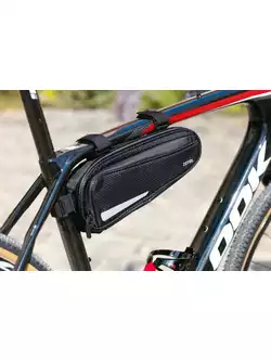 ZEFAL kerékpár táska a keret alatt frame pack fekete ZF-7049