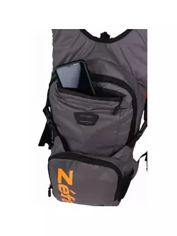 ZEFAL kerékpáros hátizsák víztáskával hydro xc szürke-narancssárga ZF-7056