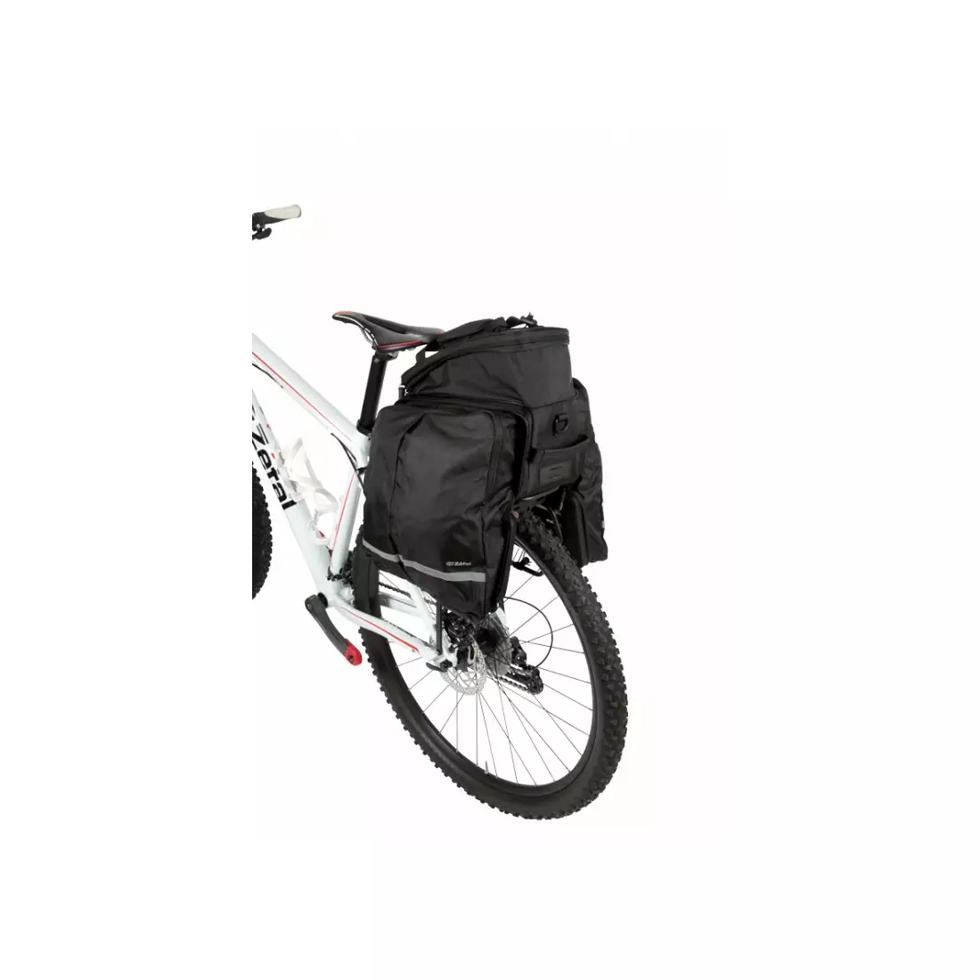 ZEFAL kerékpártartó táska utazótáskával 80 fekete ZF-7039B