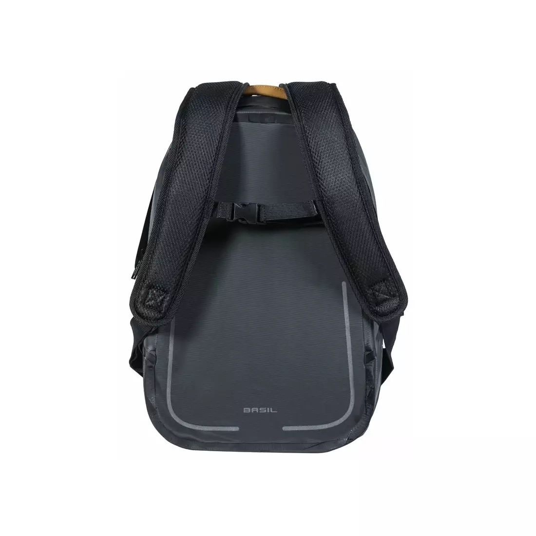BASIL URBAN DRY BACKPACK 18L, Kerékpár hátizsák, horogra szerelhető Hook-On System, fekete szőnyeg BAS-17766