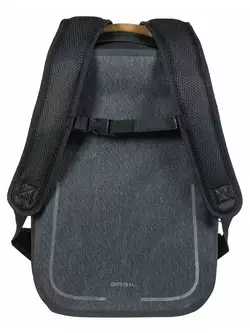 BASIL URBAN DRY BACKPACK 18L, Kerékpár hátizsák, horogra szerelhető Hook-On System, grafit BAS-17767