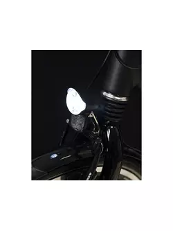Első kerékpár lámp SPANNINGA BRIO 15 lux/80 lumen dinamó alatt SNG-H634008