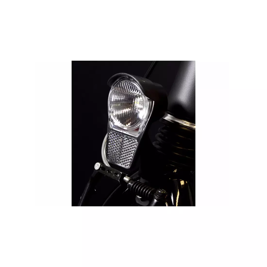 Első kerékpár lámp SPANNINGA GALEO XB 4 luxy + akkumulátorok SNG-H058118