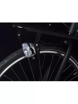 Első kerékpár lámp SPANNINGA SWINGO XDO 10 lux/ 50 lumen dinamó alatt  chrom (NEW) SNG-H070309