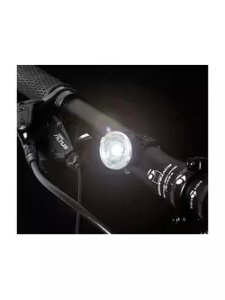 Fényszórókészlet SPANNINGA DOT 10 lumenes akkumulátor elöl fekete, DOT 10 lumenes akkumulátor hátul fekete (ÚJ) SNG-999173