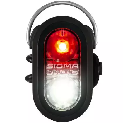 SIGMA MICRO DUO BLACK első/hátsó kerékpáros lámpa SIG-17250