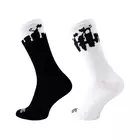 SUPPORTSPORT zokni CATS BLACK WHITE 