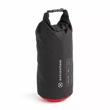 EXTRAWHEEL vízálló táska sailor 35l polyester fekete E0073