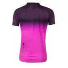 FORCE CITY LADY Női kerékpáros mez MTB rózsaszín 9001534