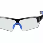 Rockbros 10111 fotokróm kerékpár / sport szemüveg, fekete és kék
