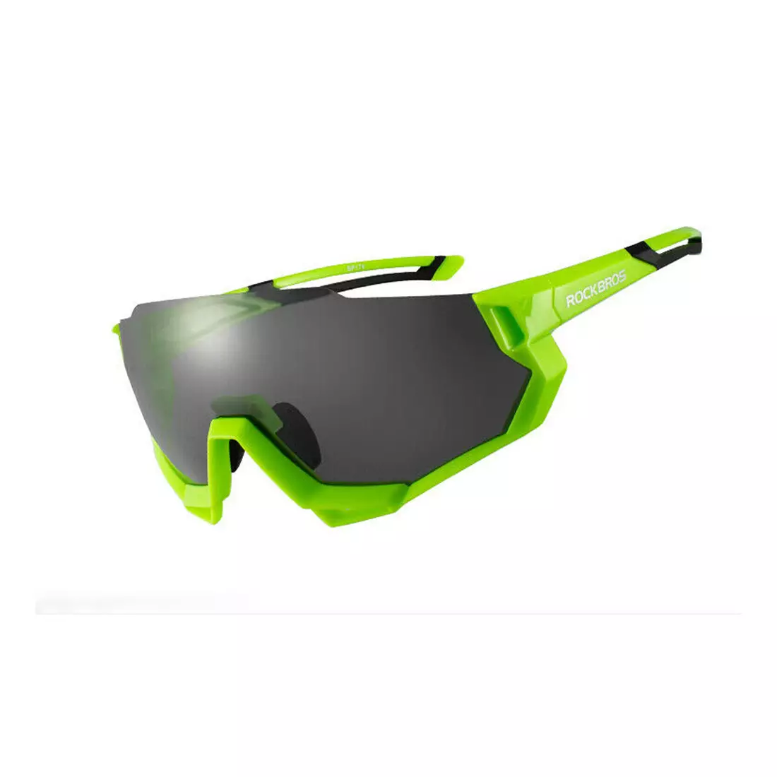 Rockbros 10133 Kerékpáros / sport szemüveg, polarizált 5 cserélhető lencse, zöld