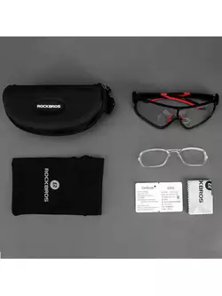 Rockbros 10135 Arduus fotokróm kerékpár / sport szemüveg fekete
