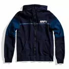 100% férfi sport pulóver emissary hooded zip navy STO-36029-015-10