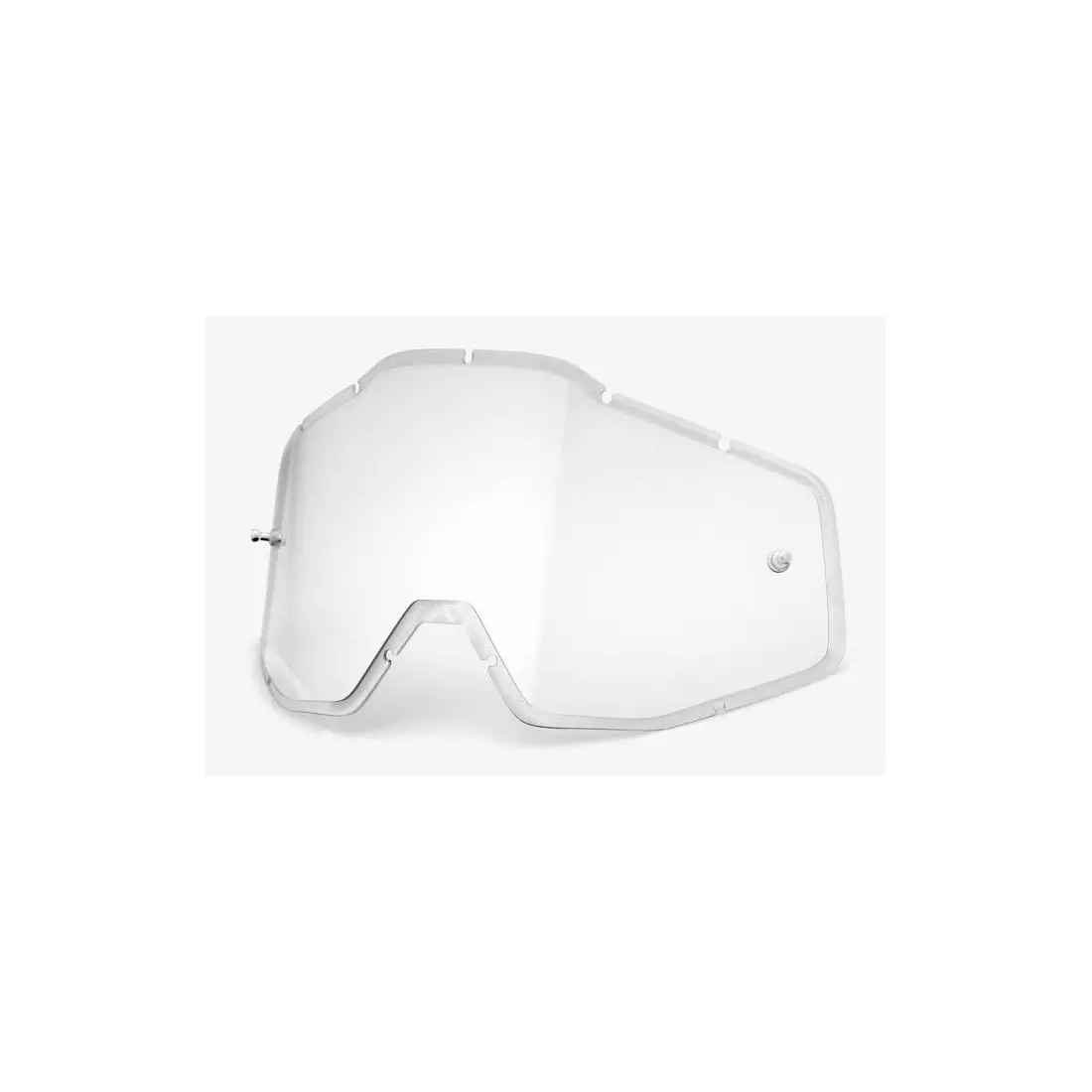 100% szemüveg lencse racecraft/accuri/strata (átlátszó üveg HD double Anti-Fog) STO-51004-010-02