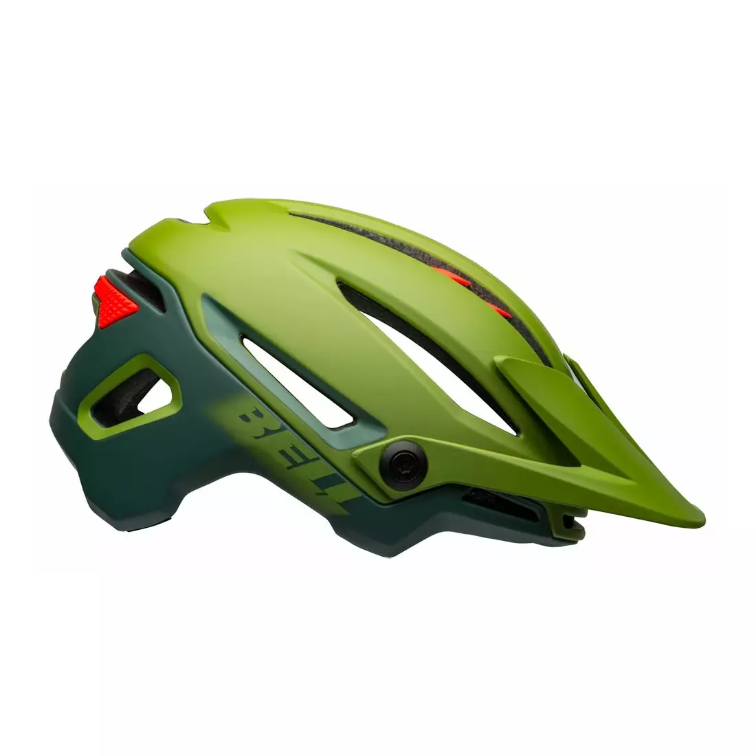 BELL kerékpáros sisak mtb SIXER INTEGRATED MIPS, matte gloss green infrared 