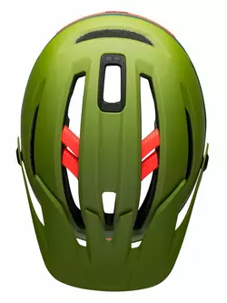 BELL kerékpáros sisak mtb SIXER INTEGRATED MIPS, matte gloss green infrared 