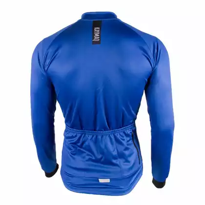 KAYMAQ BMK002 férfi kerékpáros pulóver 01.012 kék 