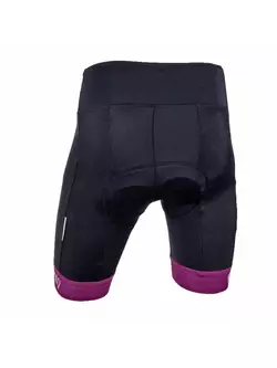 KAYMAQ Női nadrágtartó nélküli nadrág, Alta 01.191 fekete-lila