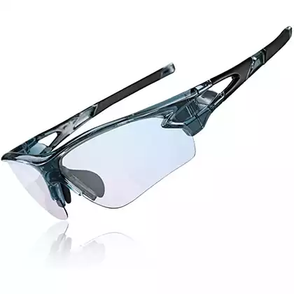 Rockbros okulary rowerowe / sportowe z fotochromem grey 10068