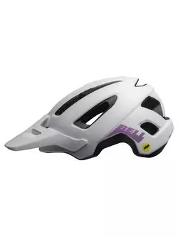 BELL női kerékpáros sisak mtb nomad w integrated mips matte white purple BEL-7118735