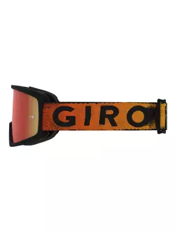 GIRO Kerékpáros szemüveg tazz mtb fekete piros hipnotikus (AMBER SCARLET trail színes lencse + 99% S0 tiszta lencse) GR-7114186