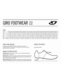 GIRO férfi kerékpáros cipő  CADET black GR-7123076