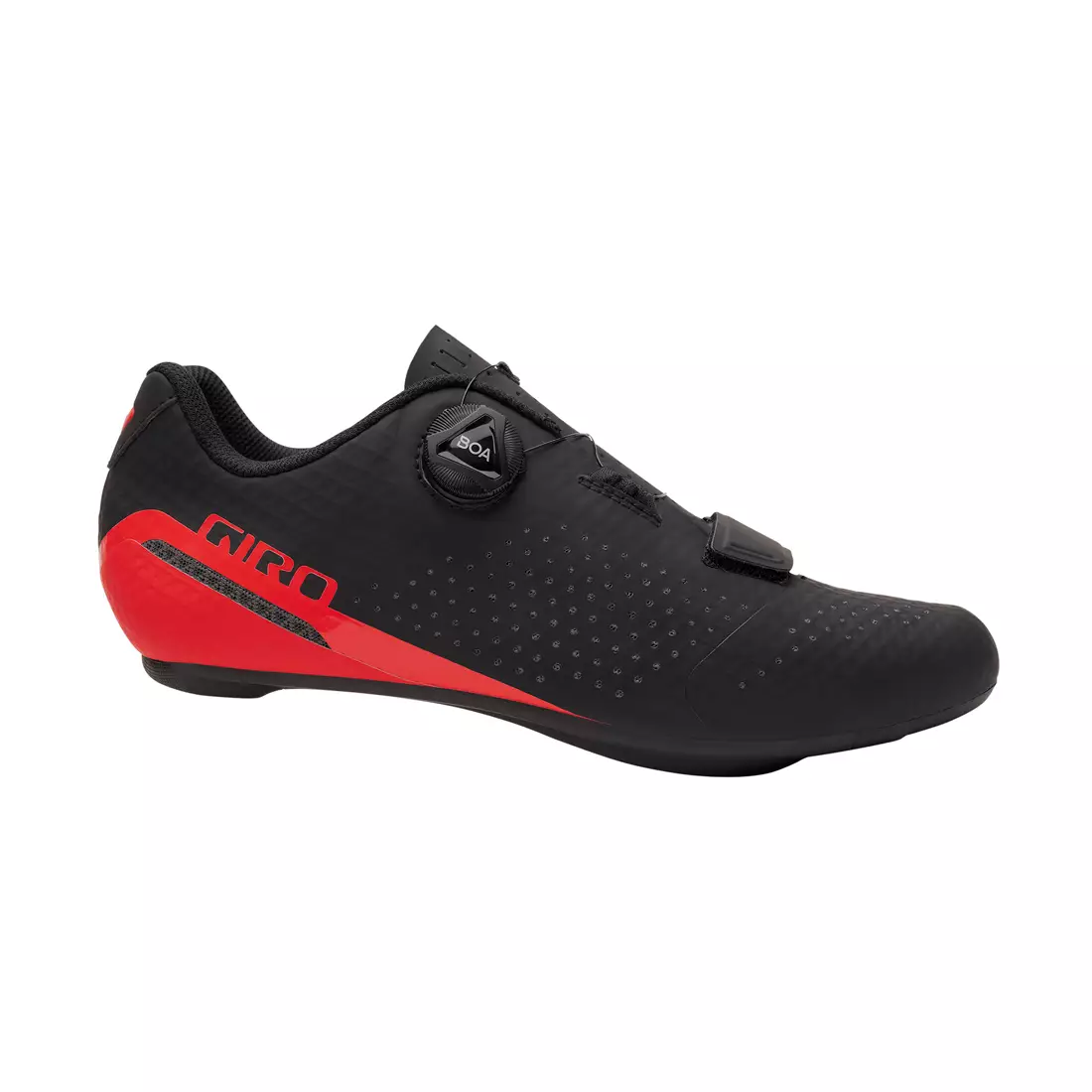GIRO férfi kerékpáros cipő CADET black bright red GR-7126122