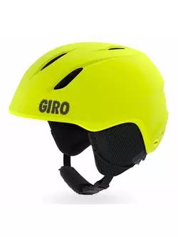 GIRO gyermek téli sí / snowboard sisak launch mips matte citron GR-7104878
