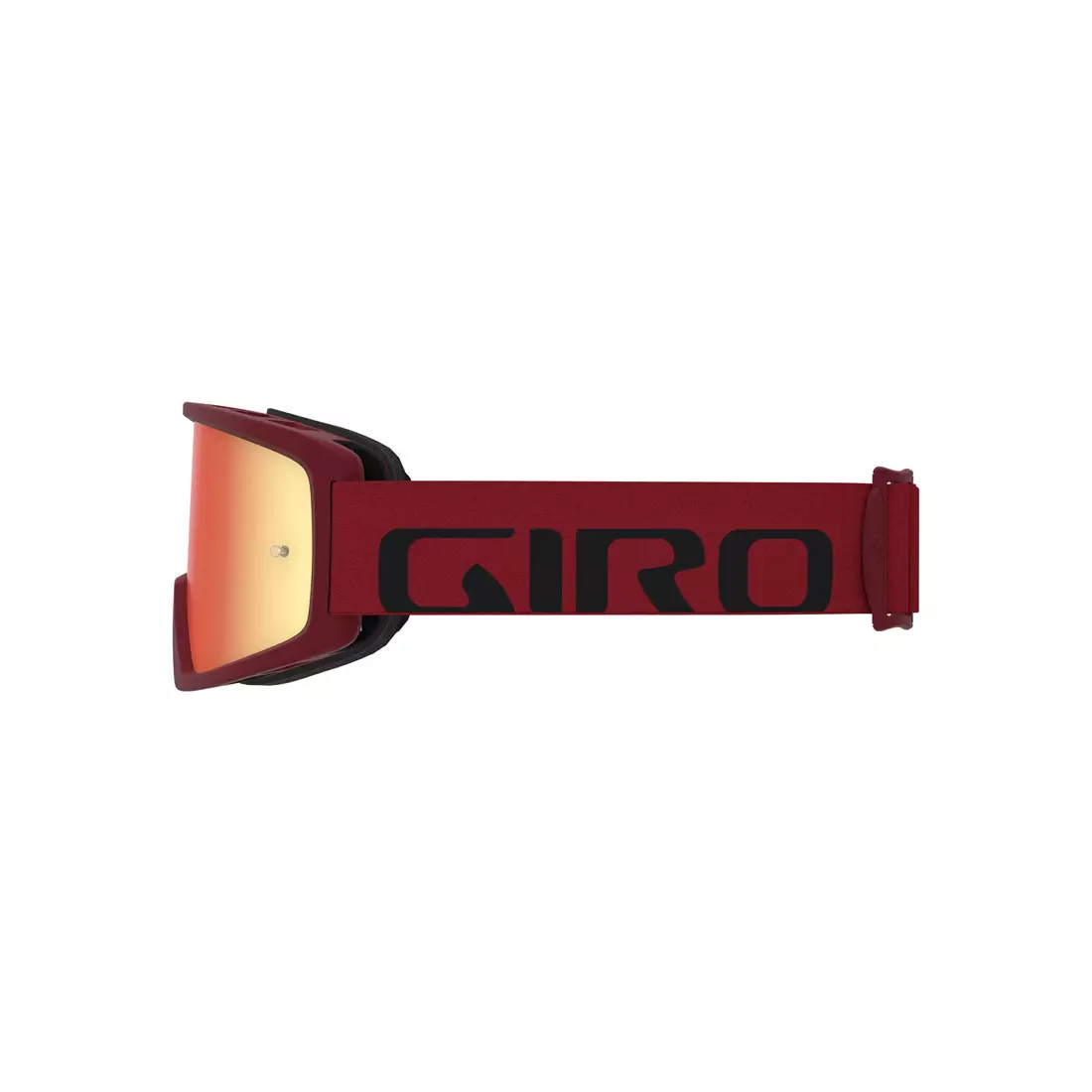 GIRO kerékpáros szemüveg tazz mtb piros fekete (színes üveg AMBER S3 + átlátszó üveg S0) tartó karabinerhoroghoz  GR-7097841