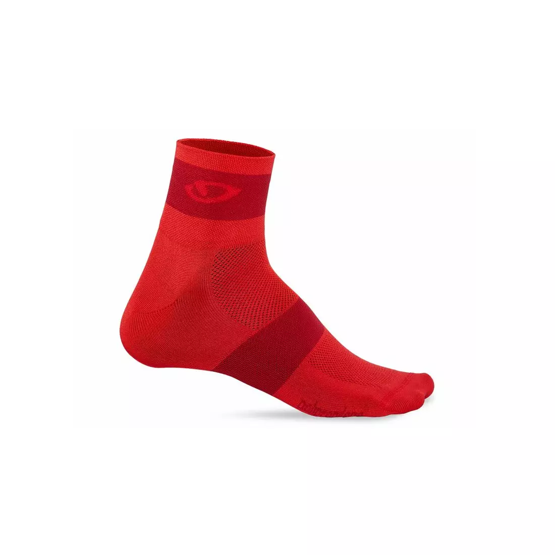 GIRO kerékpáros zokni comp racer bright red dark red GR-7085781