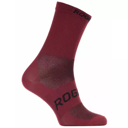 ROGELLI RCS-08 kerékpáros zokni 007.143 gesztenyebarna