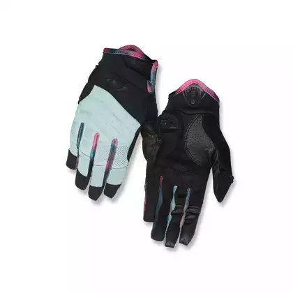 Rękawiczki damskie GIRO XENA długi palec mint tie-dye roz. M (obwód dłoni 170-189 mm / dł. dłoni 170-184 mm) (NEW) GR-7085623