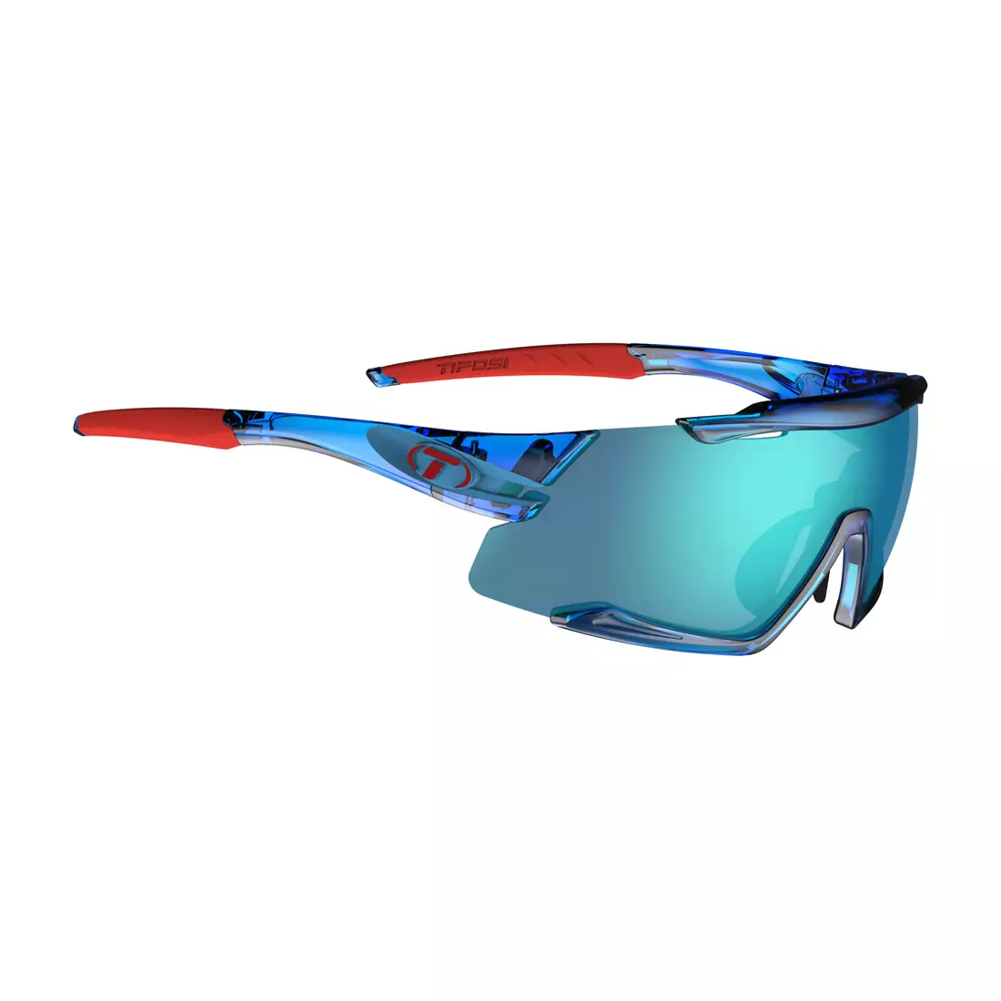 TIFOSI sport szemüveg cserélhető lencsével aethon clarion crystal blue (Clarion Blue, AC Red, Clear) TFI-1580106122