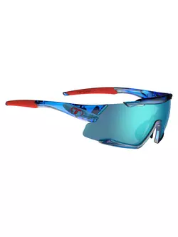 TIFOSI sport szemüveg cserélhető lencsével aethon clarion crystal blue (Clarion Blue, AC Red, Clear) TFI-1580106122