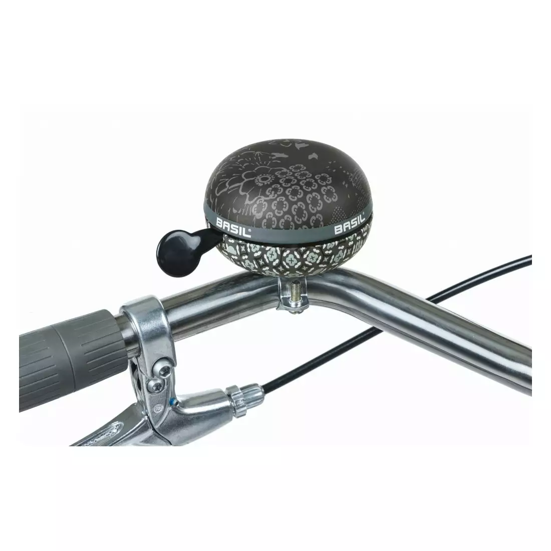 BASIL kerékpáros csengő boheme 80mm charcoal B-50524