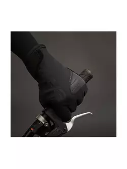 CHIBA BIOXCELL WARM WINTER meleg téli kerékpáros kesztyű Primaloft, fekete 3160020 