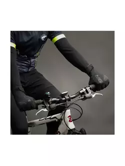 CHIBA BIOXCELL WARM WINTER meleg téli kerékpáros kesztyű Primaloft, fekete 3160020 