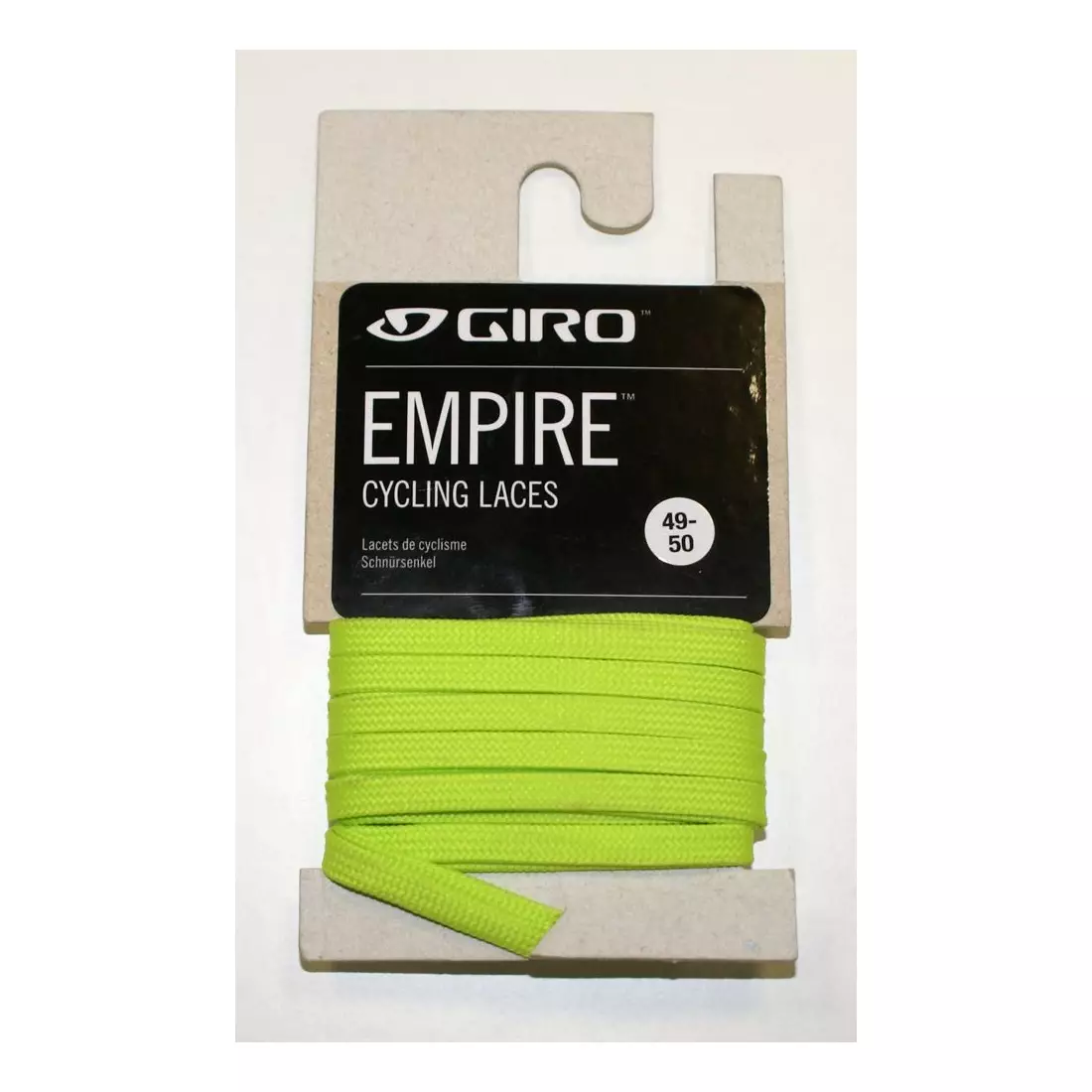 GIRO cipőfűzők kerékpáros cipőkhöz EMPIRE LACES puke green GR-7084151