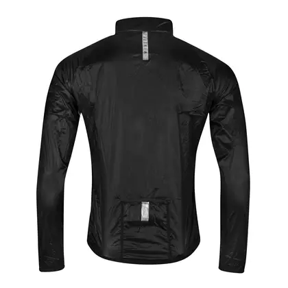 Kerékpáros kabátFORCE WINDPRO fekete 8997921