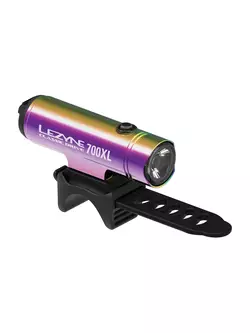 LEZYNE első kerékpár lámpa CLASSIC DRIVE 700XL neo metallic LZN-1-LED-30-V130