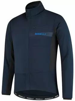 ROGELLI BARRIER férfi könnyű téli softshell kerékpáros dzseki, kék