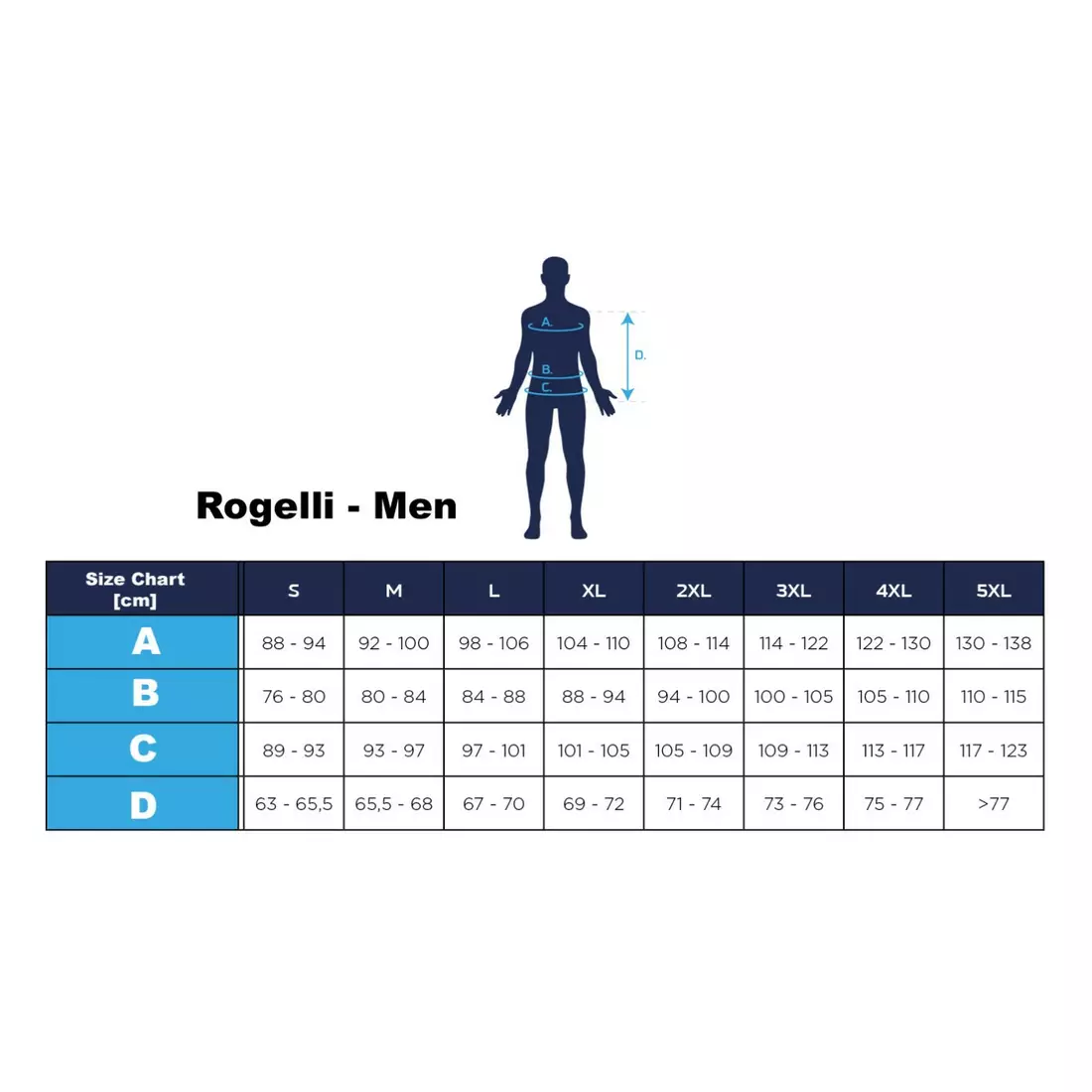 ROGELLI HERO Férfi átmeneti softshell kerékpáros dzseki, fekete és kék