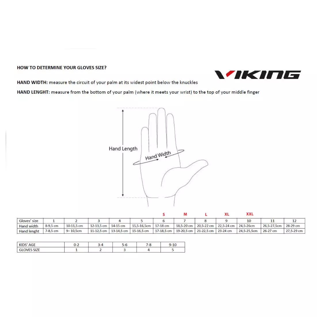 VIKING Venado multifunkciós kerékpáros kesztyű 140/22/6341/64 fekete-fluor