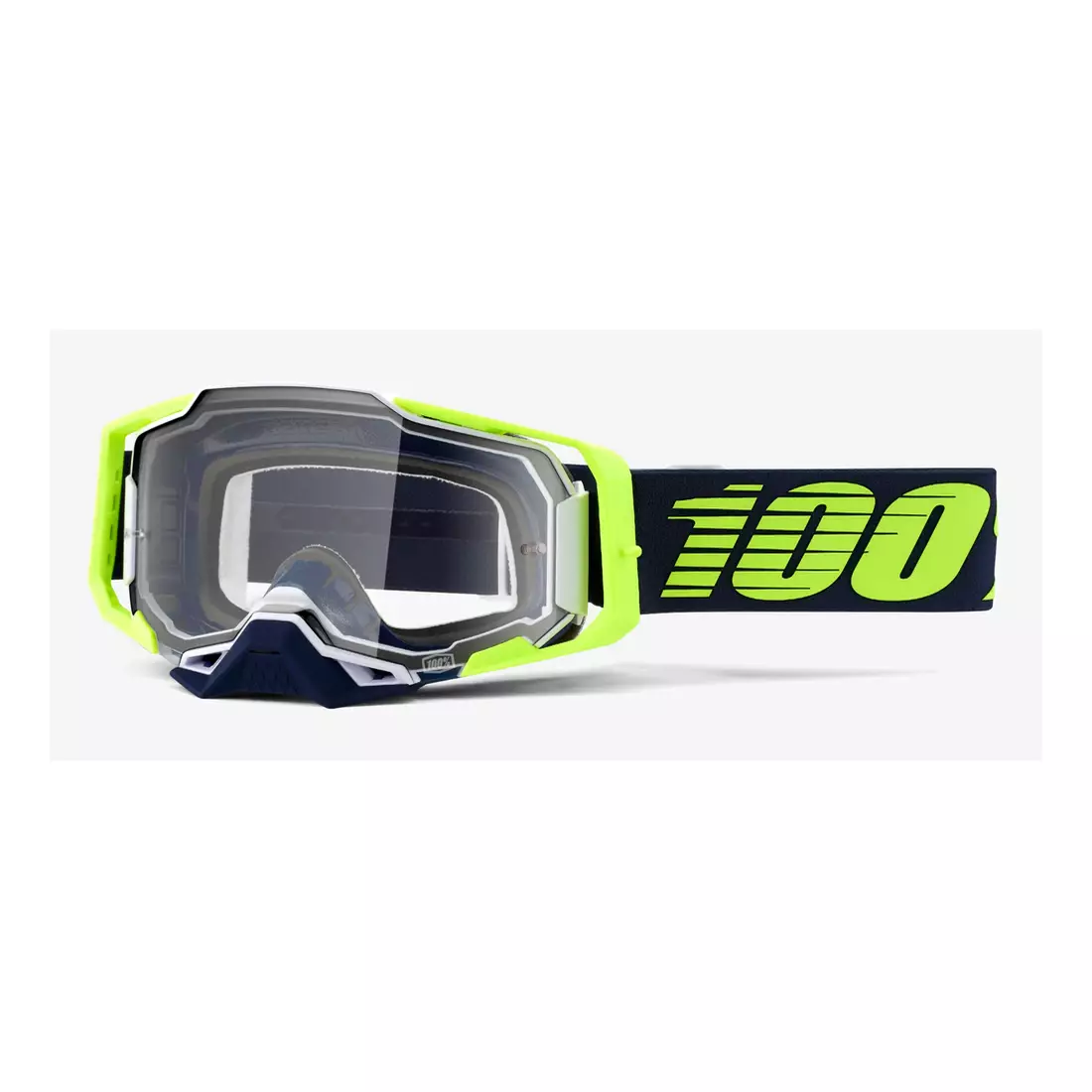 100% ARMEGA kerékpáros szemüveg (tiszta Anti-Fog lencse, LT 88%-92%) deker STO-50721-101-08